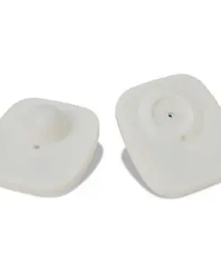 vidaXL RF Hard Tags and Pins 1000 Sets 8.2 MHz White