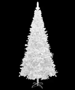 vidaXL Artificial Christmas Tree L 240 cm White
