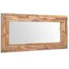 vidaXL Decorative Mirror Teak 120×60 cm Rectangular