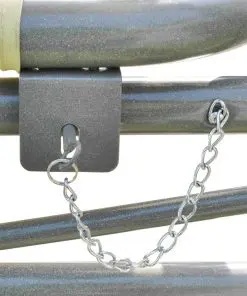 vidaXL Gazebo Convertible Swing Bench Cream White