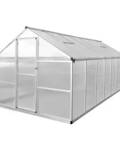 vidaXL Greenhouse Reinforced Aluminium 10.53 m²
