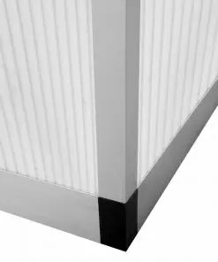 vidaXL Greenhouse Reinforced Aluminium 10.53 m²