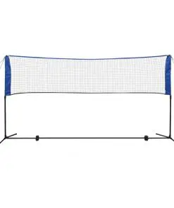 vidaXL Badminton Net Set with Shuttlecocks 300×155 cm