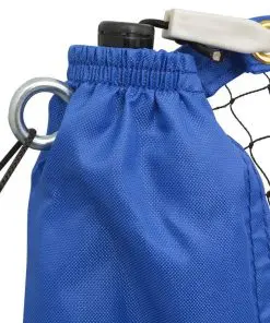 vidaXL Badminton Net Set with Shuttlecocks 500×155 cm