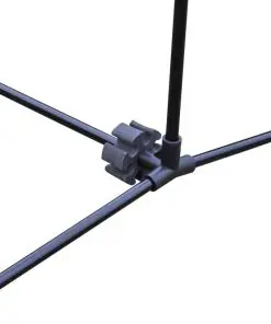 vidaXL Badminton Net Set with Shuttlecocks 500×155 cm