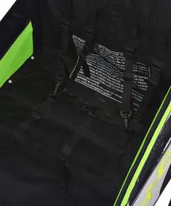 vidaXL Kids’ Bicycle Trailer Grey and Green 30 kg