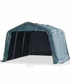 vidaXL Tent Fabric 3,3×4,8 m Dark Green