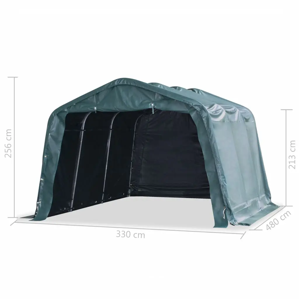 vidaXL Tent Fabric 3,3×4,8 m Dark Green