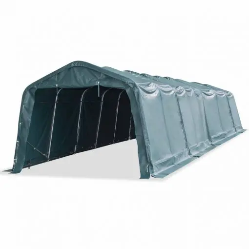 vidaXL Tent Fabric 3.3×12.8 m Dark Green