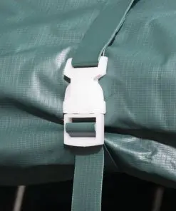 vidaXL Tent Fabric 3.3×12.8 m Dark Green