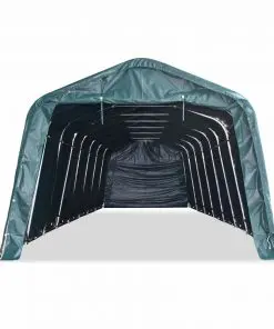vidaXL Tent Fabric 3.3×12.8 m Dark Green
