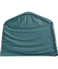 vidaXL Tent Fabric 3.3×12.8 m Dark Green