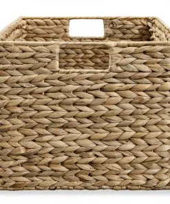 vidaXL Storage Basket Set 3 Pieces Water Hyacinth