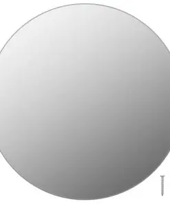 vidaXL Wall Mirror 40 cm Round Glass