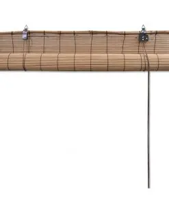 vidaXL Roller Blind Bamboo 150×160 cm Brown