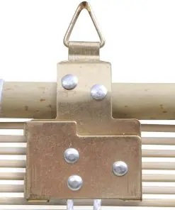 vidaXL Roller Blind Bamboo 140×220 cm Natural