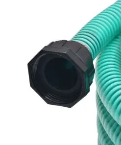 vidaXL Suction Hose with Connectors 4 m 22 mm Green