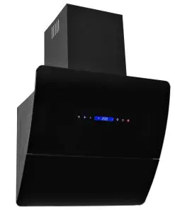 vidaXL Wall Mounted Range Hood Stainless Steel 756 m³/h 60 cm Black