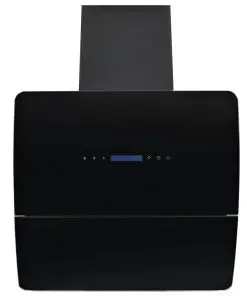 vidaXL Wall Mounted Range Hood Stainless Steel 756 m³/h 60 cm Black