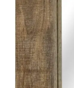 vidaXL Mirror Solid Mango Wood 50×110 cm