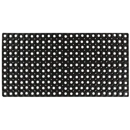 vidaXL 2 pcs Mats Rubber 16 mm 50×100 cm