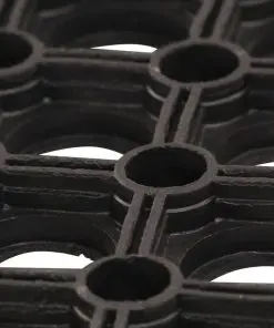 vidaXL Mat Rubber 16 mm 80×120 cm