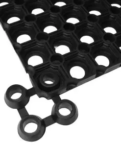 vidaXL Mat Rubber 16 mm 100×150 cm