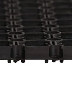 vidaXL 2 pcs Mats Rubber 23 mm 50×100 cm