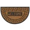 vidaXL Doormat Coir and Rubber Half-round 45×75 cm vidaXL Doormat Coir and Rubber Half-round 45×75 cm