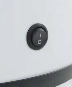 vidaXL Sensor Dustbin 62 L White