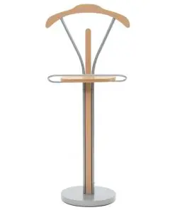 vidaXL Suit Stand 45x35x107 cm Natural