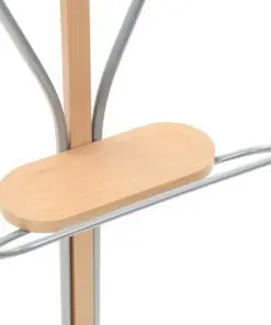 vidaXL Suit Stand 45x35x107 cm Natural