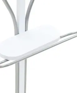 vidaXL Suit Stand 45x35x107 cm White