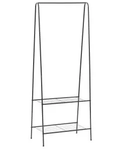 vidaXL Clothes Rack 59x35x150 cm Black
