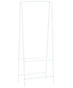 vidaXL Clothes Rack 59x35x150 cm White