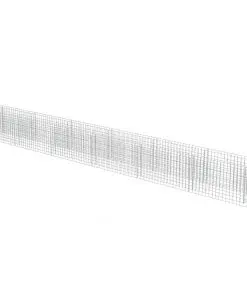 vidaXL Gabion Raised Bed Galvanised Steel 540x50x50 cm