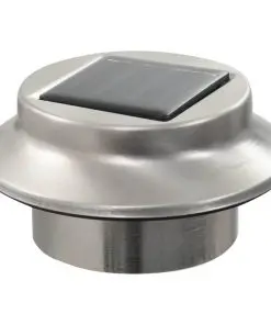 vidaXL Outdoor Solar Lamps 6 pcs LED Round 12 cm White