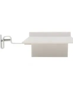 vidaXL Outdoor Solar Lamps 6 pcs LED Square 12 cm White