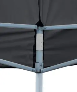 vidaXL Folding Pop-up Partytent with Sidewalls 3×6 m Anthracite