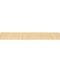 vidaXL Rug Bamboo 80×200 cm Natural