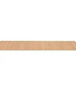 vidaXL Rug Bamboo 80×200 cm Brown