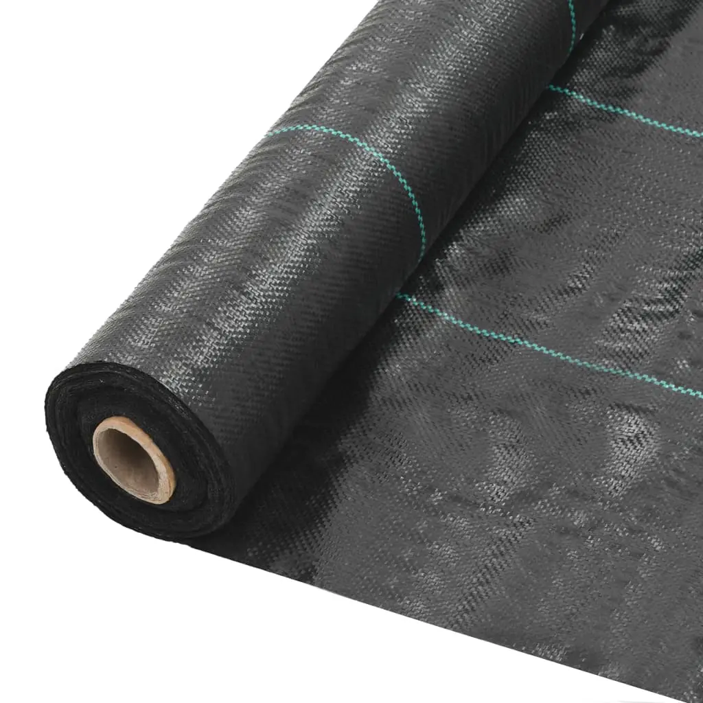 vidaXL Weed & Root Control Mat PP 1×200 m Black