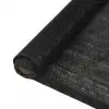 vidaXL Privacy Net HDPE 1×10 m Black