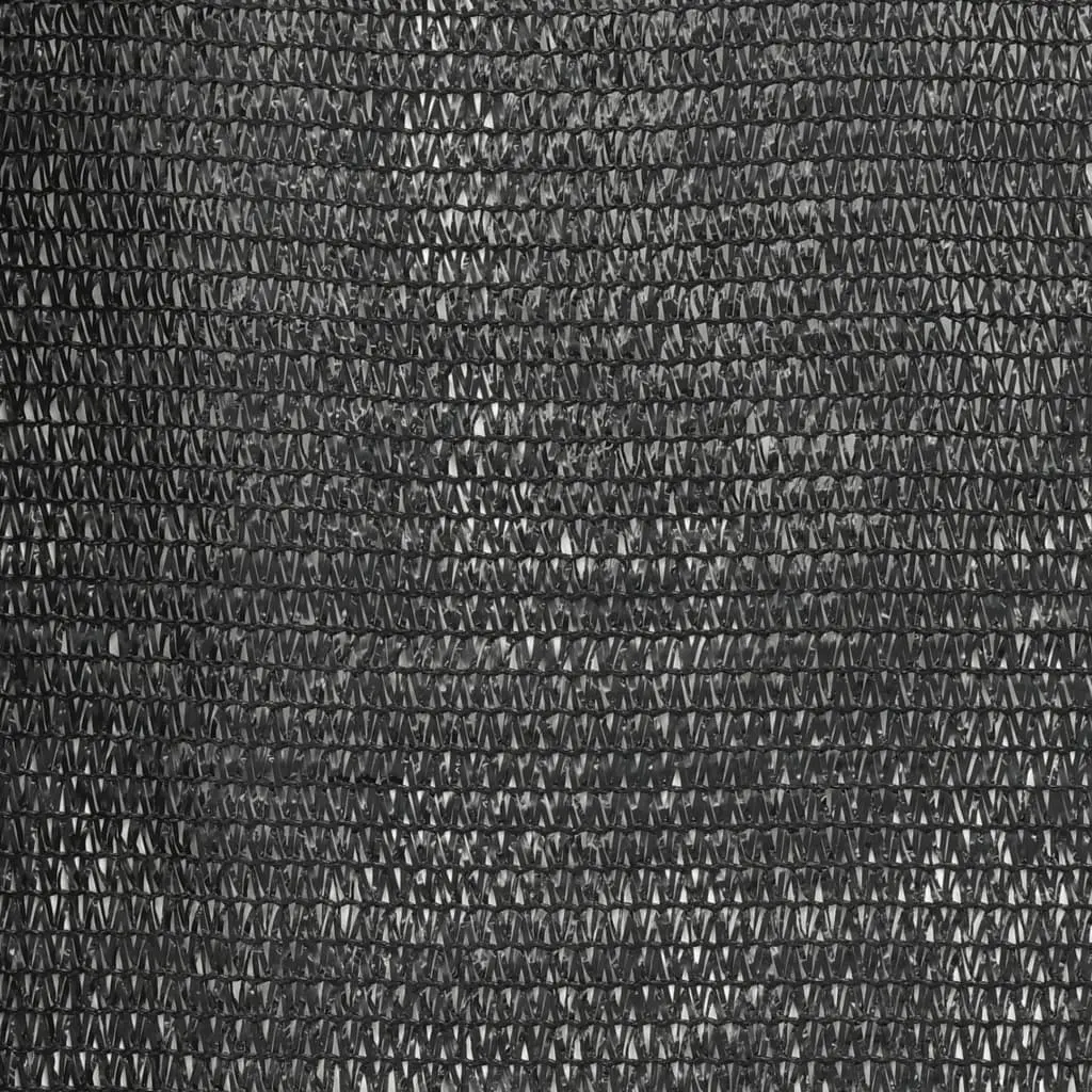 vidaXL Privacy Net HDPE 1×50 m Black