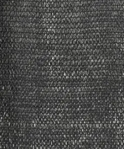 vidaXL Privacy Net HDPE 1.5×25 m Black