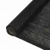 vidaXL Privacy Net HDPE 2×25 m Black