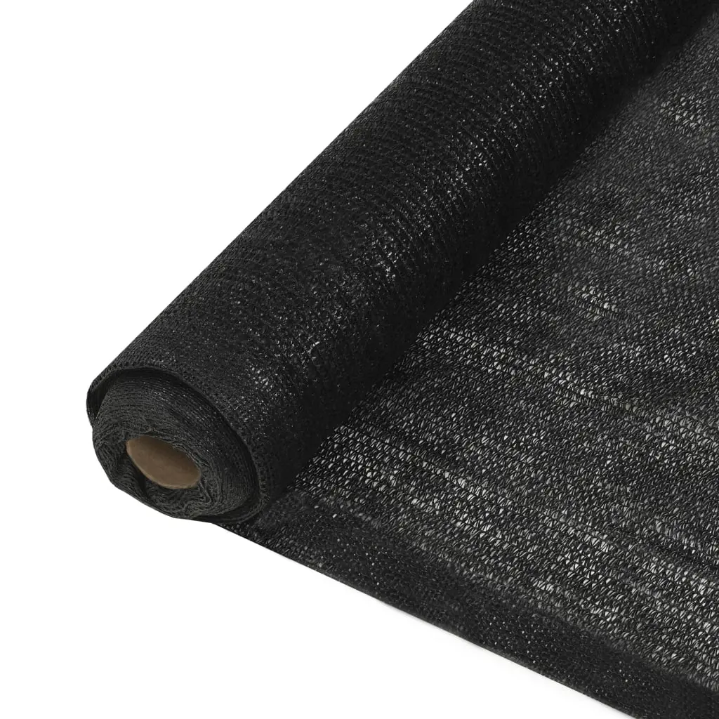 vidaXL Privacy Net HDPE 2×50 m Black
