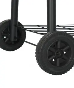 vidaXL Classic Charcoal BBQ Offset Smoker