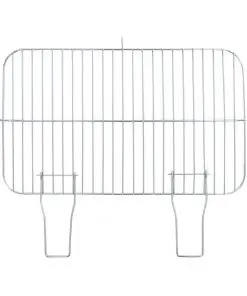 vidaXL Charcoal BBQ Stand with Wheels