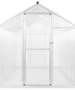 vidaXL Greenhouse Aluminium 421x190x195 cm 15.6 m?